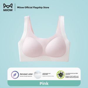 Miiow | Seamless Underwear For Teenage Girls Middle School Students Youth Children Small Vest Bralette Comfortable Sports Style
