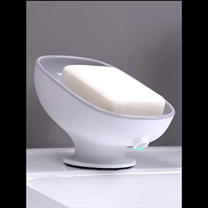 Adjustable Suction Cup Anti Slip Soap Holder Soap Box Hole-free Soap Box Water-draining Household Soap Dish