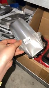 คอถังน้ำยา คอสแตนเลส+ยาง ถาดคอ 3WF พ่นปู พ่นลม อะไหล่สำหรับเครื่องพ่นปู ยิ้มถือ ส่งอันสั้น