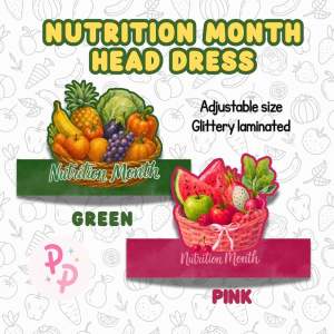 NUTRITION MONTH HEAD DRESS