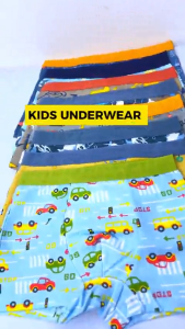 Magic Kids Underwear 8in1 Boxer Briefs Set Soft Cotton Breathable Cartoon Stretch Comfy Wear for Boy 1-13Y