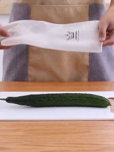 Dish Washing Rubber Gloves Kitchen Waterproof Washing Vegetables Fruit Gloves Durable Cleaning Glove