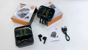 หูฟังบลูทูธ หูฟังไร้สาย หูฟังอินเอียร์พร้อม Smart Touch หูฟังตัดเสียงรบกวน CVC 8.0 หูฟังเล่นเกม BT V5.3 พร้อมไมค์ หูฟังแบบสปอร์ตพร้อมไมค์