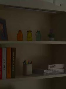 Motion Sensor Night Light USB Rechargeable Wireless Lamp Under Cabinet Led Lights for Kitchen Cabinet Bedroom Wardrobe Lighting