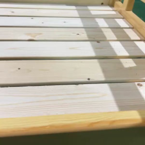 เตียงเด็ก เตียงนอนเด็ก เตียงไม้เด็ก เตียงไม้สน เตียงเด็ก เตียงไม้เสริม พร้อมราวกั้น สามารถต่อเป็นเตียงผู้ใหญ่ เตียงอเนกประสงค์