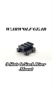 3 Slots 0.5inch Riser Mount (MZJ-RAL-0020) WARWOLFGEAR