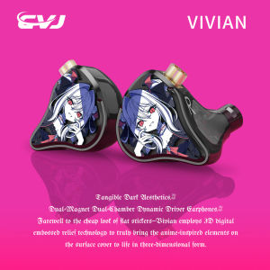 Tai Nghe Điện HiFi CVJVIVIAN Tai Nghe Âm Nhạc Trong Tai Dây Có Dây Không Có Micro Đệm Cao Su Chống Tiếng Ồn Âm Thanh Thấp