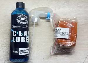 200G Car Clay Bar And 300ml Magic Synthetic Lubricant Car Detailing Cleaning For Car Paint Wheel Hubes Glass