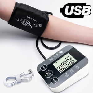 AiQUE Blood Pressure Monitor Tensiometer Upper Arm Automatic Digital BP Measuring Device Cuff Tometer Pulse Heart Rate Monitor