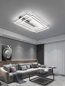 Dekorasi Ruang Tamu Elegan dengan Lampu Langit-Langit Modern Minimalis