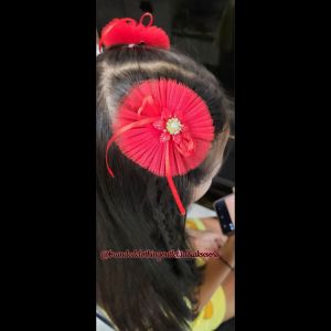 JEPIT RAMBUT ANAK IMLEK IMPORT / JEPITA RAMBUT EDISI MERAH / JEPITAN CNY / PITA IMLEK / JEPITAN NATAL - 1PSG=2PCS / HH-7811