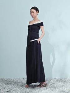 SUSHE | False Two-Piece Slim Fitting Naval Collar Summer Set Women
