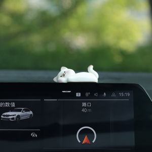 Car Center Console Screen Decorations New Cartoon Animal Stress Relief Doll High Quality Toy for Vehicle Interior Accessories