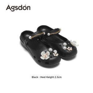 Agsdon | Breathable Covered Head Slip-Resistant Clog Sandals