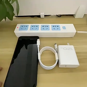 Longhe vivo 120W fast charging intelligent temperature control charger C-C （super VOOC ）