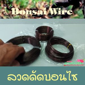 ลวดดัดบอนไซเบอร์ 500 กรัม ลวดดัดบอนไซ หนัก ใช้ดัดกิ่งต้นบอนไซ ลวดดัดบอนไซเบอร์1 ลวดดัดบอนไซเบอร์1.5 จนถึง เบอร์ 4