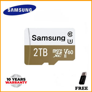 100% Original (Free Card Reader) (Free Shipping) Samsung Memory Card 128GB/256GB/512GB/1024GB/2000GB/1TB High Capacity TF SD Flash Memory Card Micro SD Card SDHC 10 UHS-1