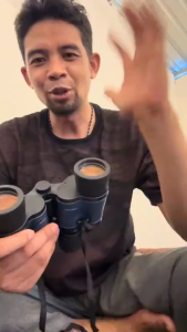 KING MaiFeng Teropong Binokular jarak Jauh Super Zoom Siang Malam 60x60 night vision 16000M Outdoor