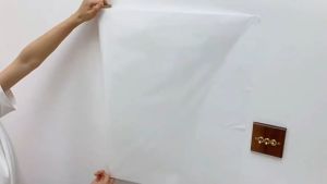 Whiteboard Stickers Self Adhesive DIY Waterproof White/Black Board Paper Removable Sticker