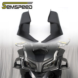 SEMSPEED Motorcycle Side Wind Winglet Aerodynamic Spoiler Fairing Cowling Cover For Honda ADV160 ADV 160 2022-2025