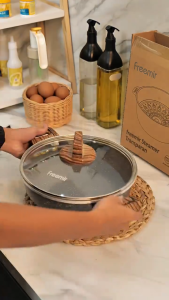 Wajan Kuping Granite Kukus Multifungsi 24cm Tinggi 10cm Anti Lengket Tanpa Minyak