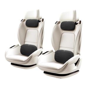 DAILY LAB | Neck Pillow and Lumbar Support Cushion Car Seat Protection Kit