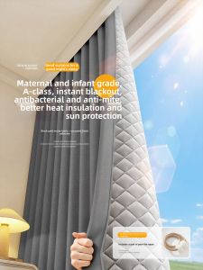 Soundproof Insulation Blackout Curtains