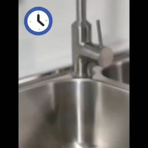 Giỏ Đựng Đồ 2 Lớp Có Quai Treo Bồn Rửa Chén Bằng Nhựa Living C Đựng Miếng Rửa Bát Tiện Dụng