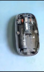Mouse Magnetic Transparant M233 Tripel Way Connection Bluetooth & wireless dongle