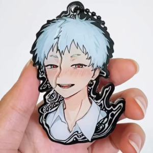 Anime The Summer Hikaru Died Keychain Cute Acrylic Pendant Keyring for Bag Cosplay Accessory Gift for Fans