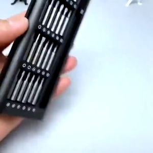 (BISA COD) PROMO Obeng Set 24 in 1 Multifungsi / Obeng Portable / Obeng Set Premium 24 set Pegangan paduan aluminium Multi Magnetic Screwdriver Screw PC Laptop HP Smartphone / Precision Magnet Reparasi Screwdriver Kit Set 24pcs