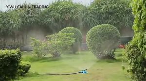 สปริงเกอร์ ปรับแบบพกพาสนามหญ้าชลประทานเครื่องมือ360องศาสวนอัตโนมัติสปริงเกลอร์หมุน