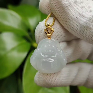 Urban Alchemist Jade Buddha Pendant (Sku: 18kp114)