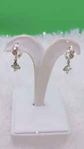 Anting Wanita Anting Aul 04 Alloy Lapis Mas 18K Permata Zirconia Premium Quality & Tahan Lama EP015S