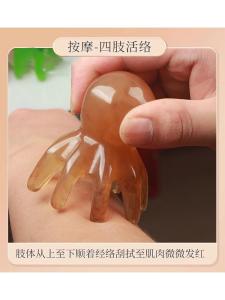 Cọ Massage Tôm Hùm Cầm Tay Cọ Massage Đầu Cọ Đánh Răng Cỡ Lớn Hộp Đựng Đồ Cá Nhân Phụ Kiện Chăm Sóc Da Mặt