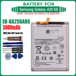 EB-BA256ABS high quality battery for Samsung Galaxy A25 5G(SM-A256E)with free 8IN1 DIY tools