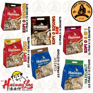 Mr Hainan Lao Coffee - Kopi O & White Coffee - Instant Coffee Drink - Pack