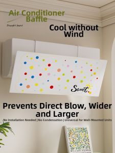 FAJIENUO | Universal Airflow Deflector Panel Wall-mounted
