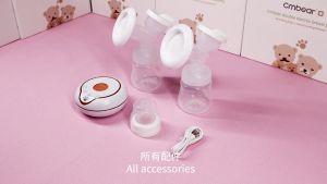 Máy Hút Sữa Điện Đôi Cmbear 9 Cấp Độ Hút Có Massage Không Đau Rát- ️BẢO HÀNH CHÍNH HÃNG