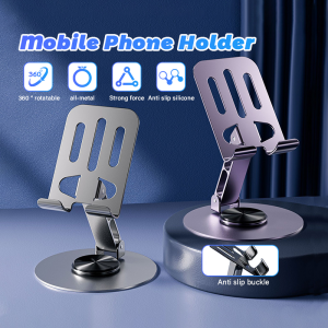 Portable Folding Mobile Phone Stand Holder Desktop Lazy Live Show Lifter Adjustable Support Phone Holder Non Slip Live video Handphone Holder