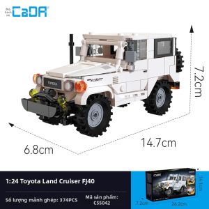 CaDA | Đồ Chơi Xây Dựng Ô Tô Giáo Dục DIY
