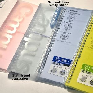 KOKUYO Portable Lightweight Detachable Ring-Bound Notebook B5 Size Easy to Carry Unbound Sheets Business Stationery