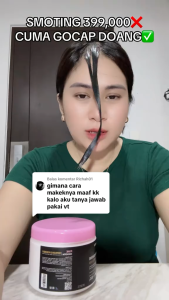 PINK SMOOTH 500ml PINK SMOTH SMOTING KERATIN RAMBUT BPOM