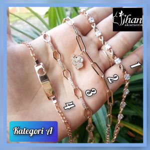 Aksesoris Perhiasan Gelang Xuping Rantai