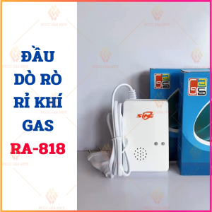 Đầu báo phát hiện rò rỉ khí gas RA-818 có đèn báo động sử dụng trong nhà bếp tiện dụng.