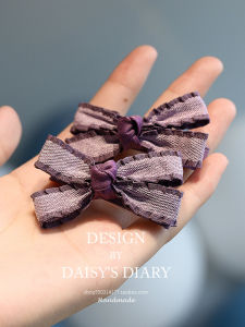 Princess Hair Clip for Girls Childrens Butterfly Knot Duckbill Clip Stylish Hair Accessories for Little Girls Korean Style