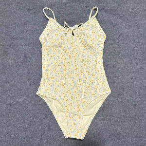 Bộ Đồ Bơi Liền Thân Kiểu Dáng Đơn Giản Hở Lưng Họa Tiết Sọc Không Tay Dành Cho Nữ Mùa Hè 2025 Thương Hiệu FeAsuo