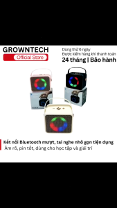 Loa Bluetooth M19S thiết kế RGB nổi bật đèn LED đa sắc âm thanh sống động