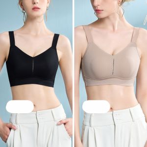 miiow | Cat Woman Sports Bra Seamless Thin Cup Bra Large Breast Minimization Anti-Sagging Wireless Underwear For Women Summer Sport