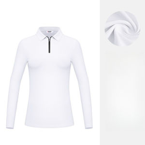 PGM | PGM Women Golf Trainning T Shirts Team Clothing Long Sleeve Polo Shirt YF605